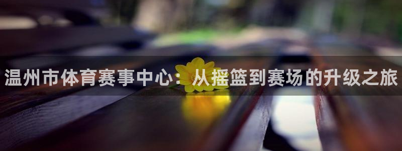 J9官网下载注册：温州市体育赛事中心：从摇篮到赛场的升级之旅